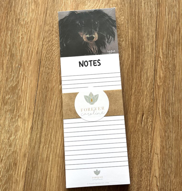 LH Dachshund Note Pad