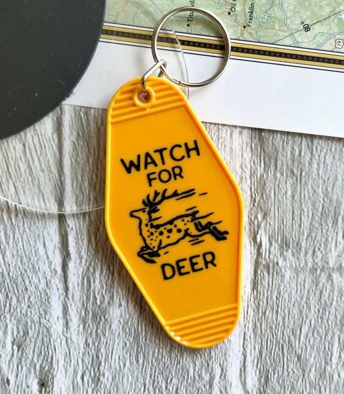 Watch for Deer Key Tag