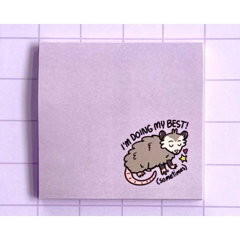 Doing My Best Sticky Notes