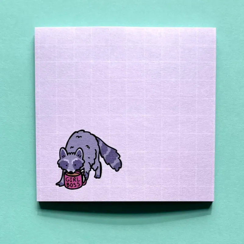 Girl Boss Sticky Notes