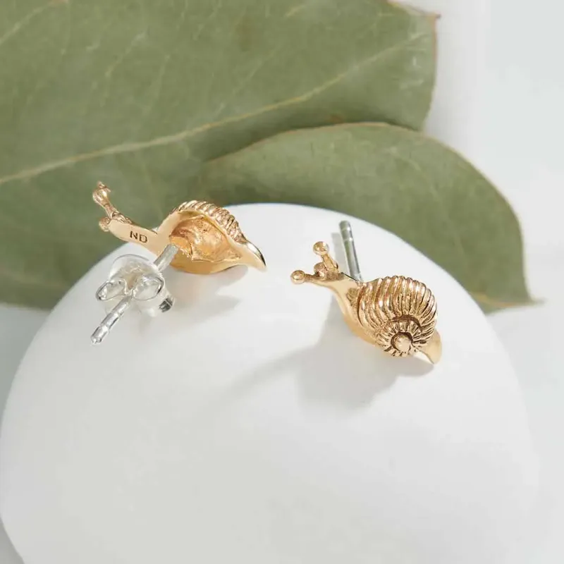 Snail Post Earrings