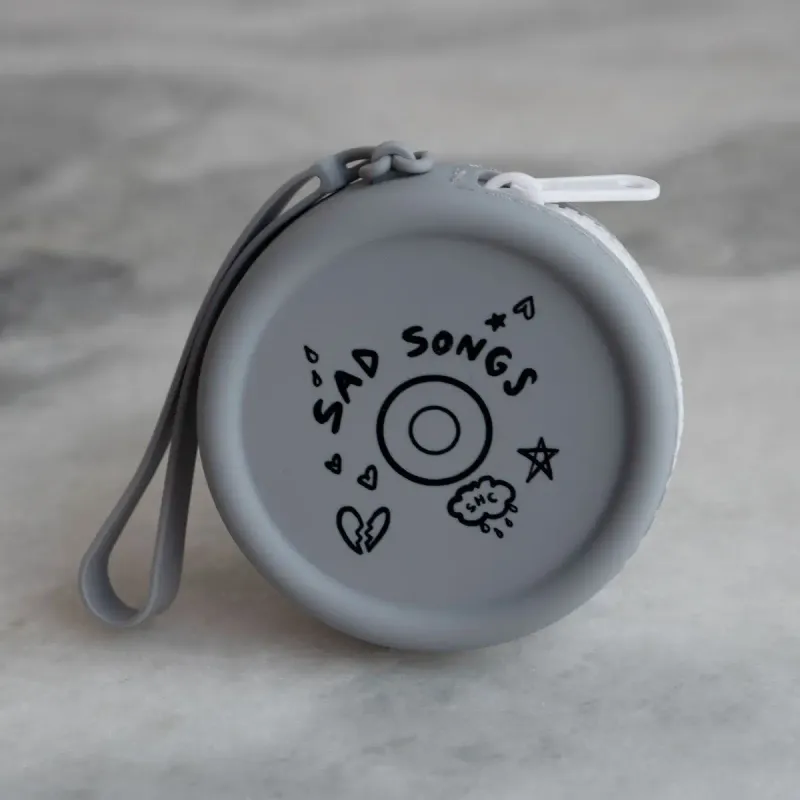 Sad Songs Pouch Gray