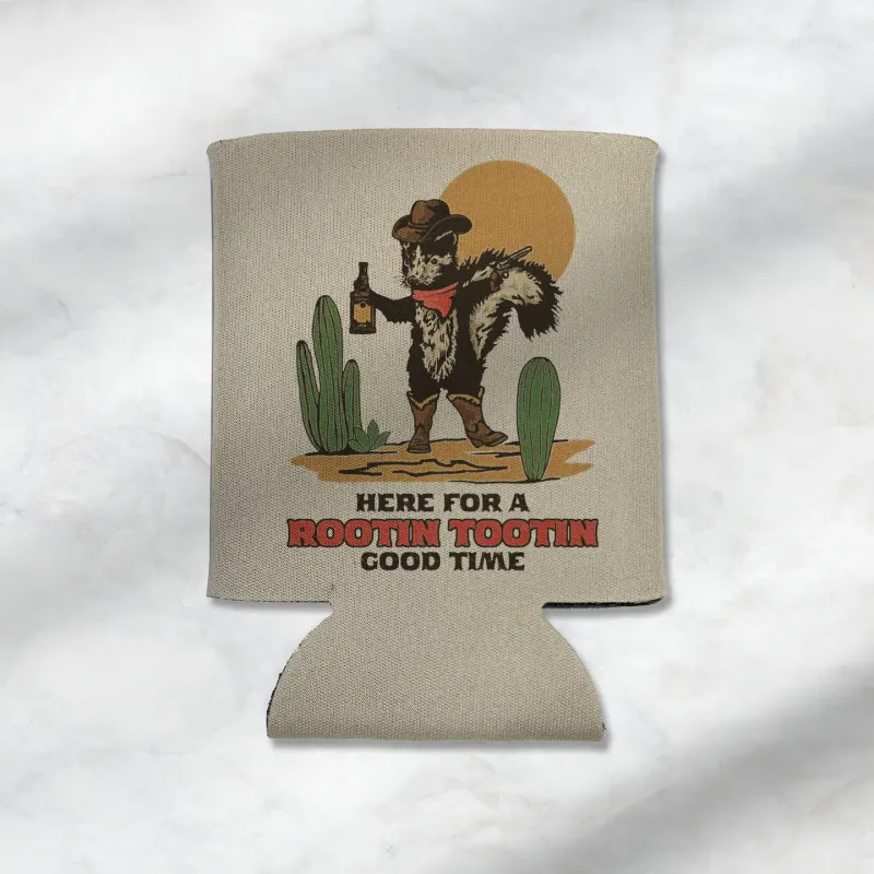 Skunk Cowboy Koozie