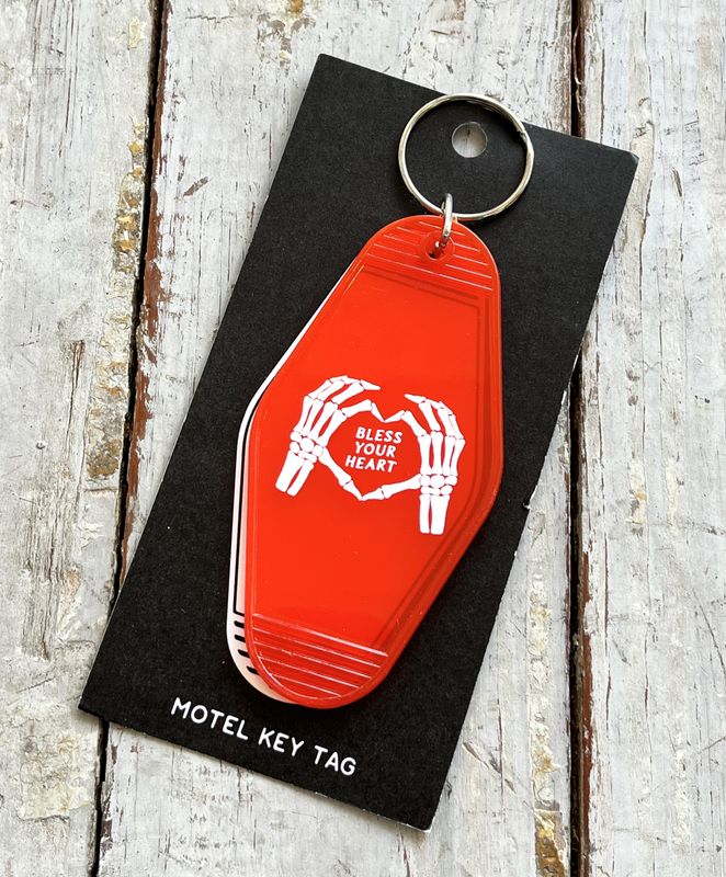 Bless Your Heart Key Tag