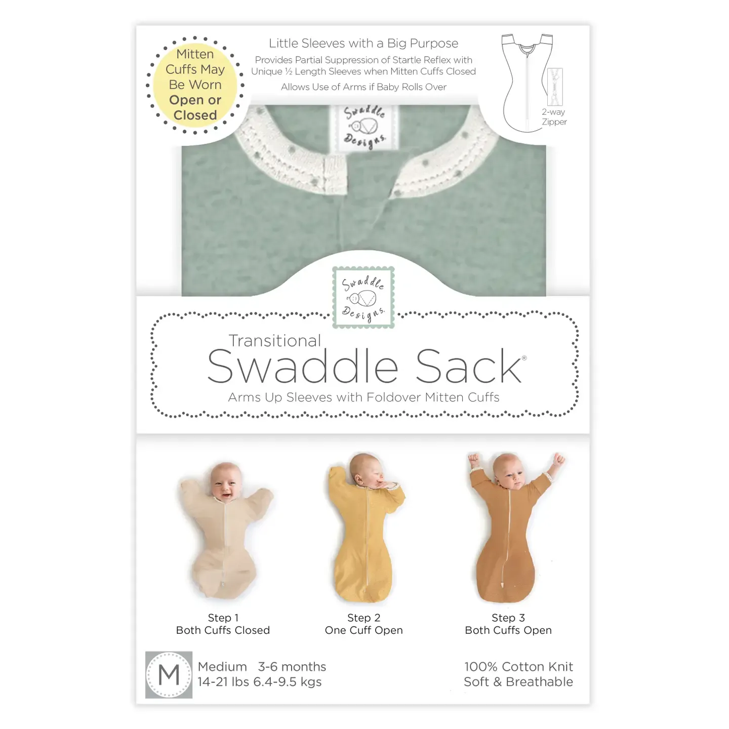 Transitional Swaddle, Jadeite