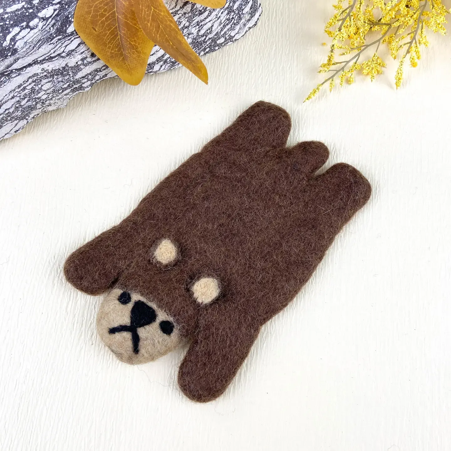 Wool Bear Coaster