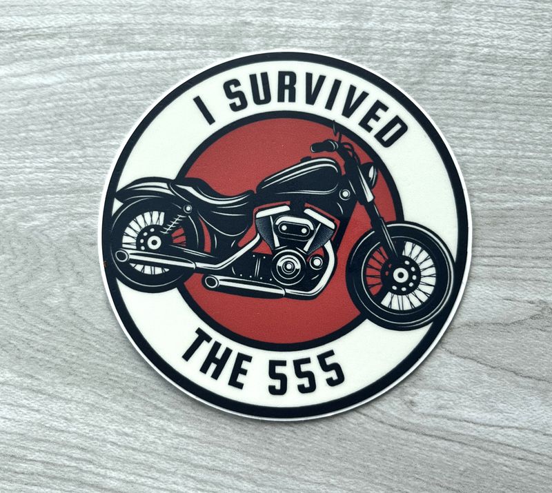 Survived the 555 Sticker