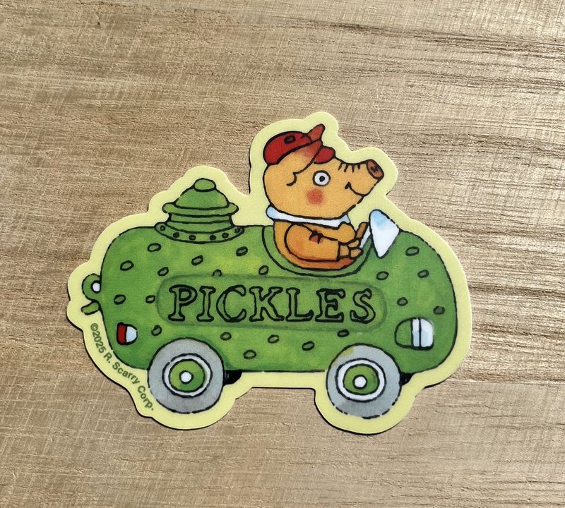 Pickle Car Sticker