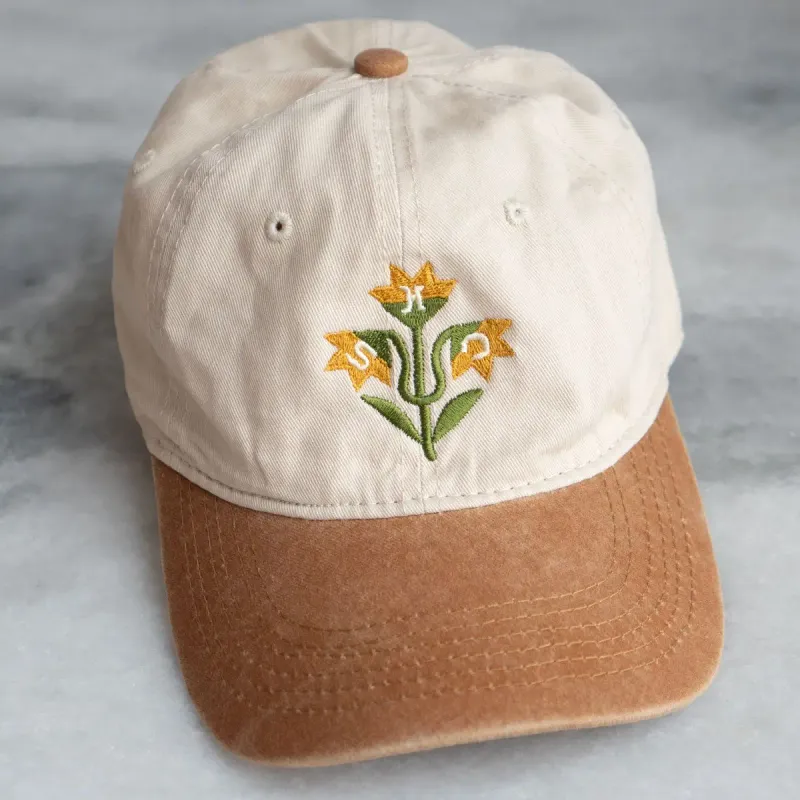 Quilt Flowers Hat