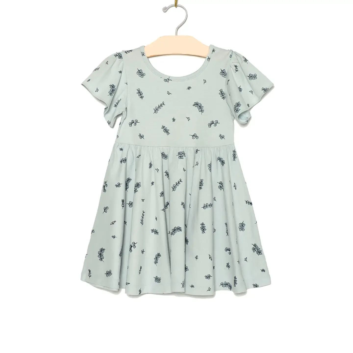 Twirl Dress, Eucalyptus
