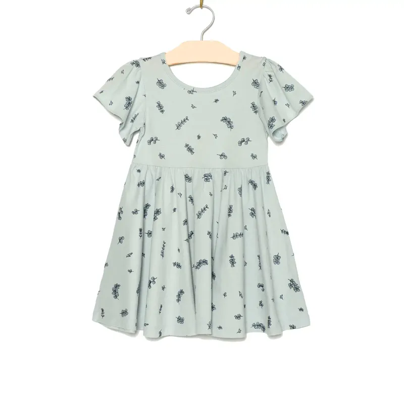 Twirl Dress, Eucalyptus