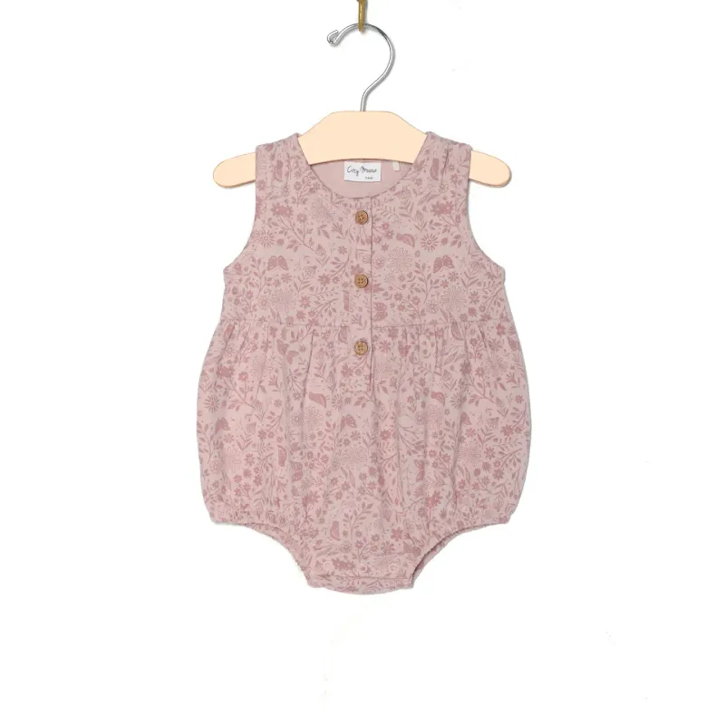 Button Romper, Birds