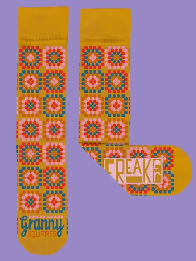 Granny Square Socks