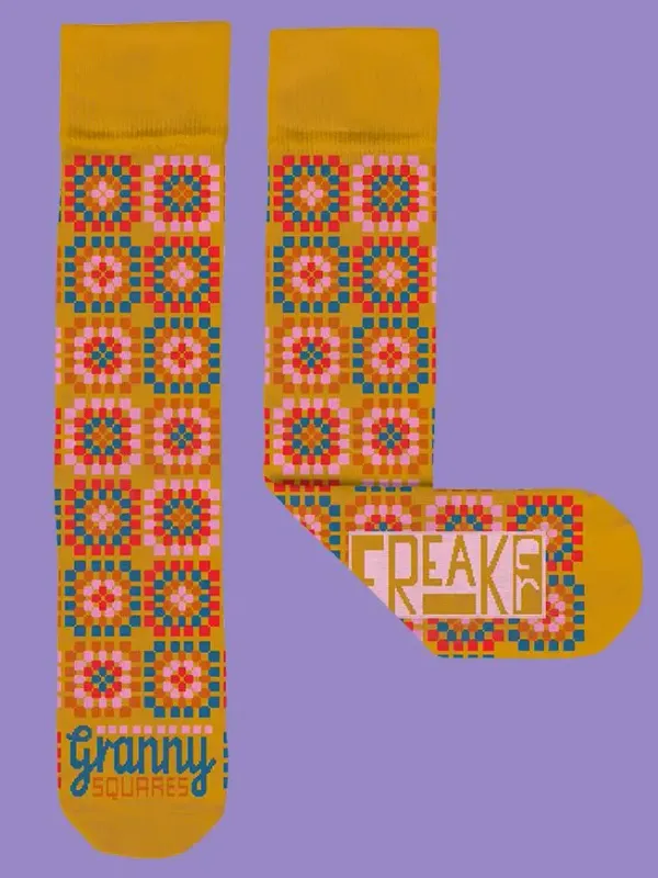 Granny Square Socks