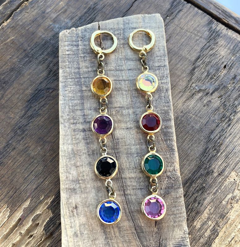 Multi Color Dangles