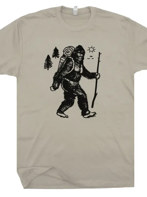 Hiking Bigfoot Tee