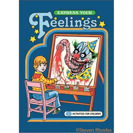 Express Feelings Magnet