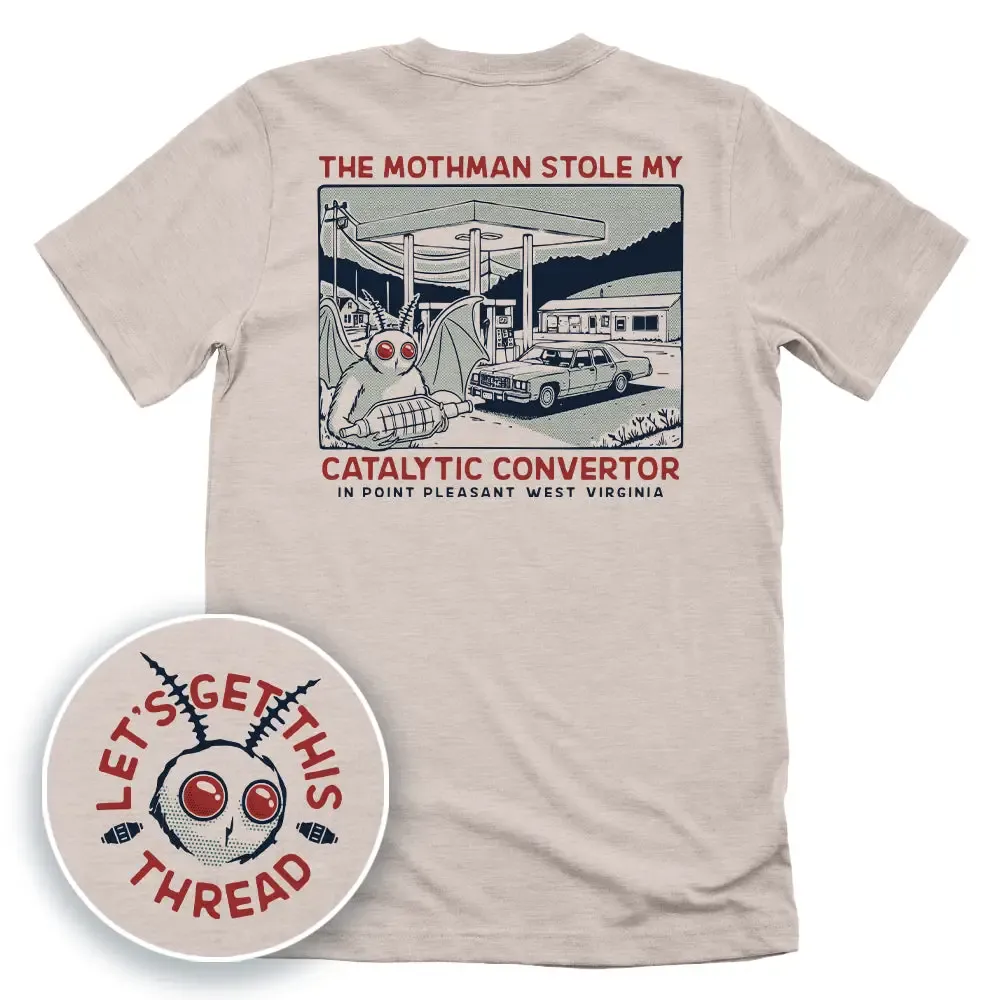 Mothman Stole Tee Mothman Stole Tee