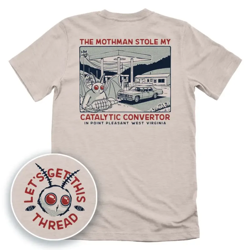 Mothman Stole Tee Mothman Stole Tee