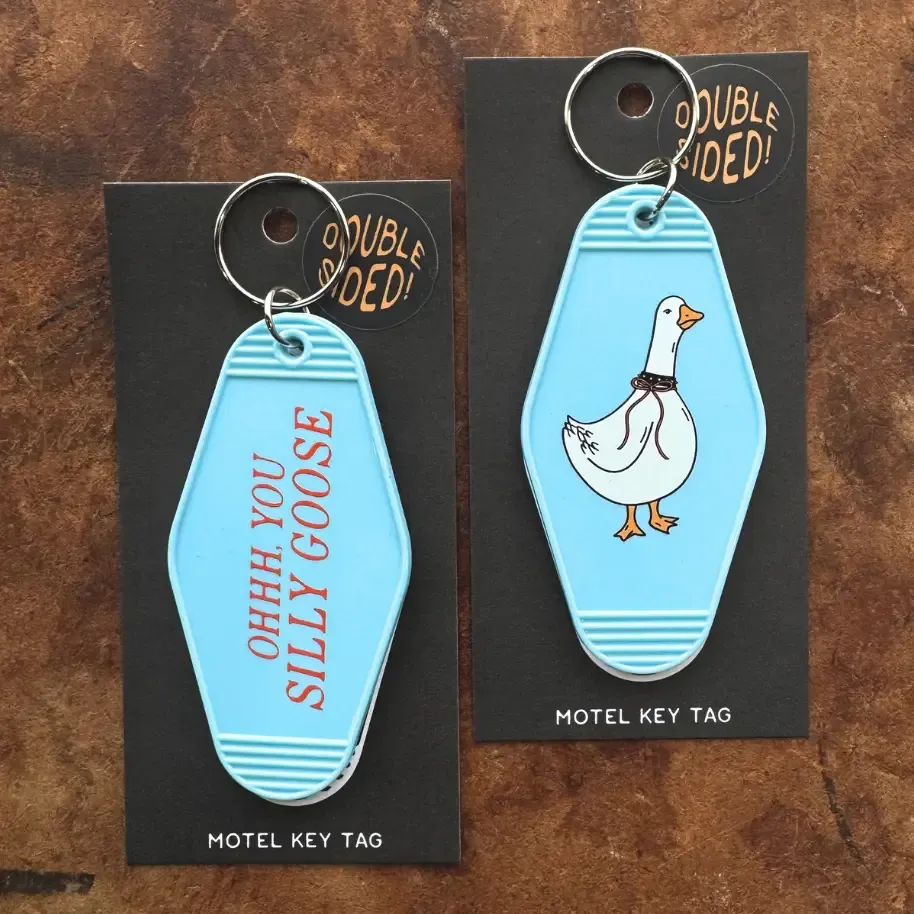 Silly Goose Key Tag Silly Goose Key Tag
