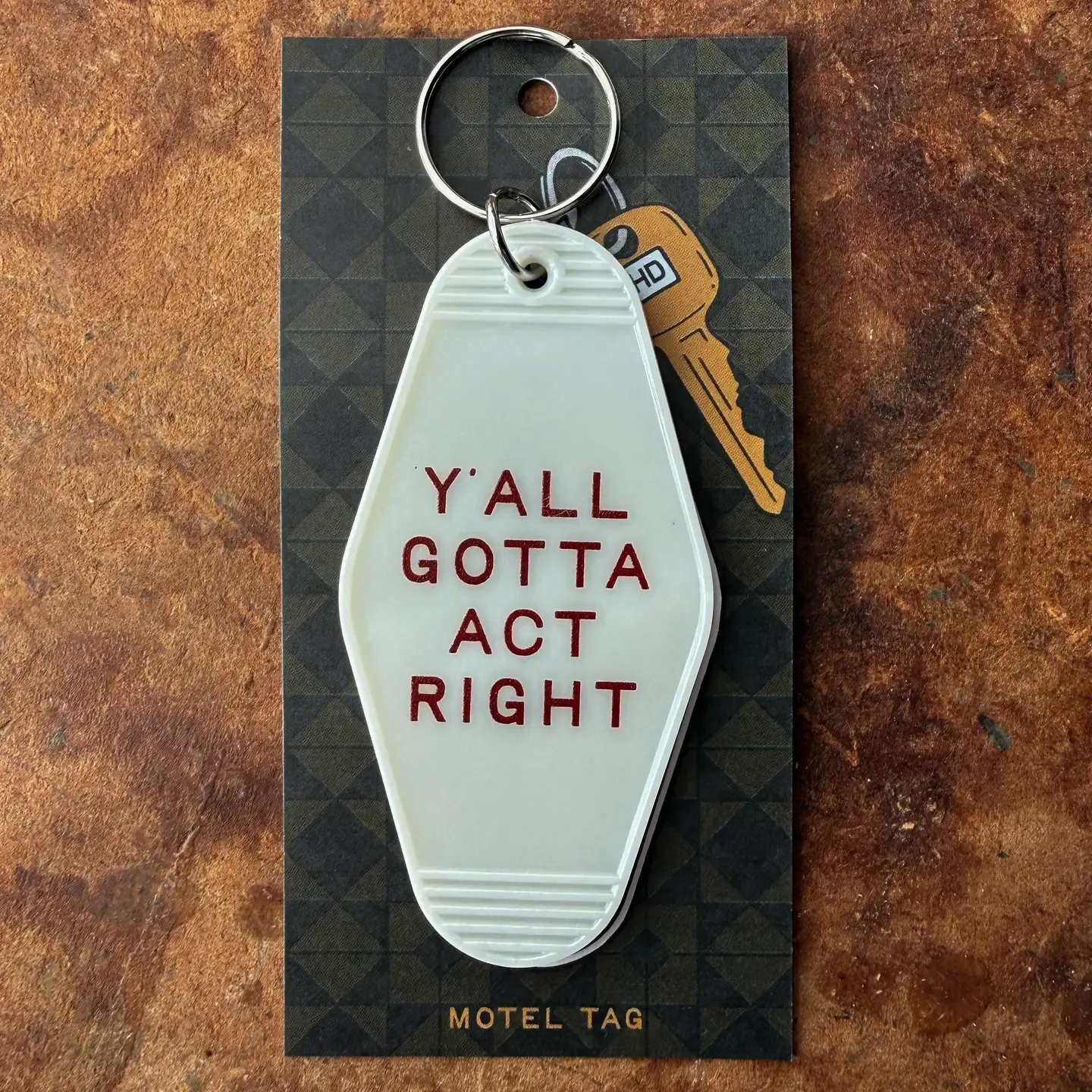 Act Right Key Tag Act Right Key Tag