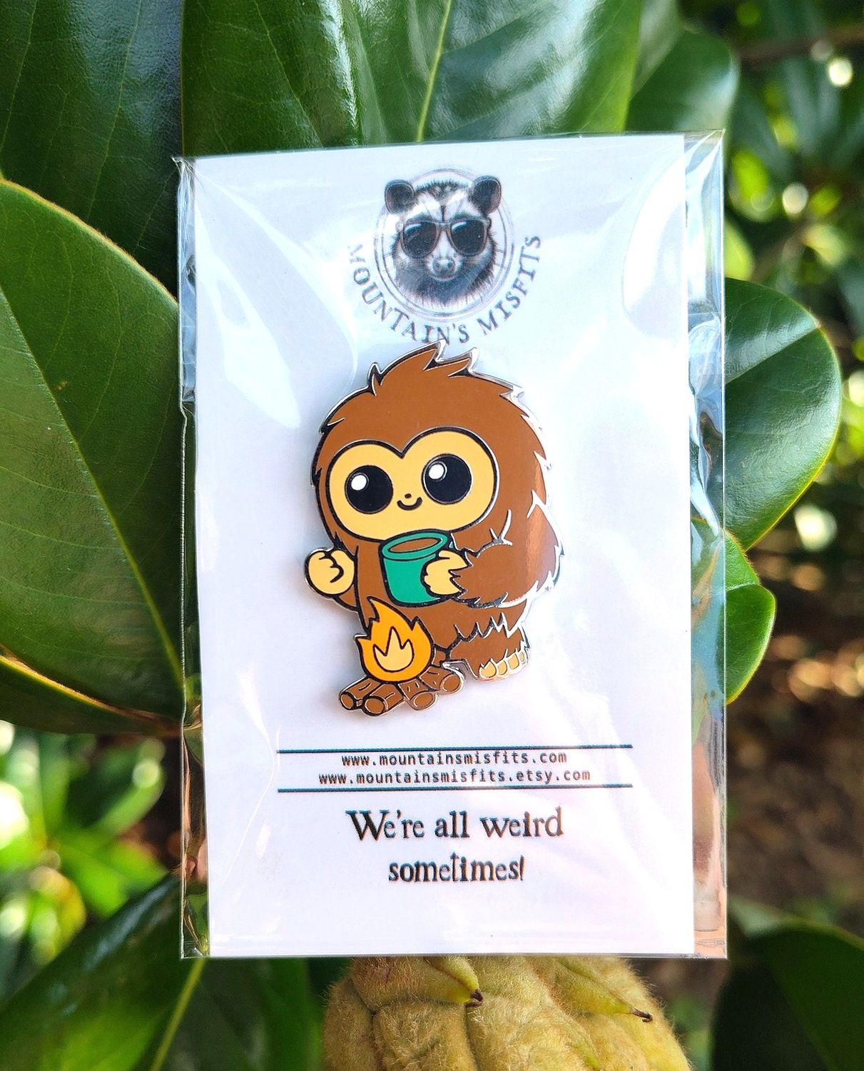 Bigfoot Coffee Pin Bigfoot Coffee Pin