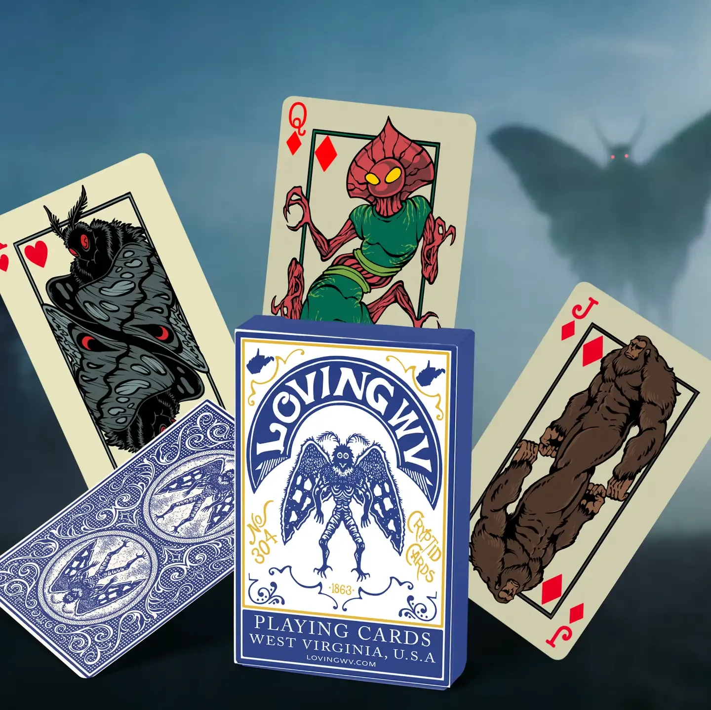 Cryptid Playing Cards Cryptid Playing Cards