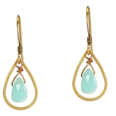Small Amazonite Teardrop Small Amazonite Teardrop