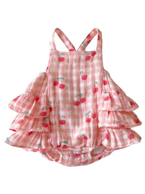 Cherries Sunsuit