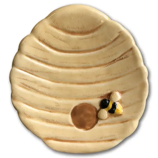 Ceramic Beehive Dish Ceramic Beehive Dish