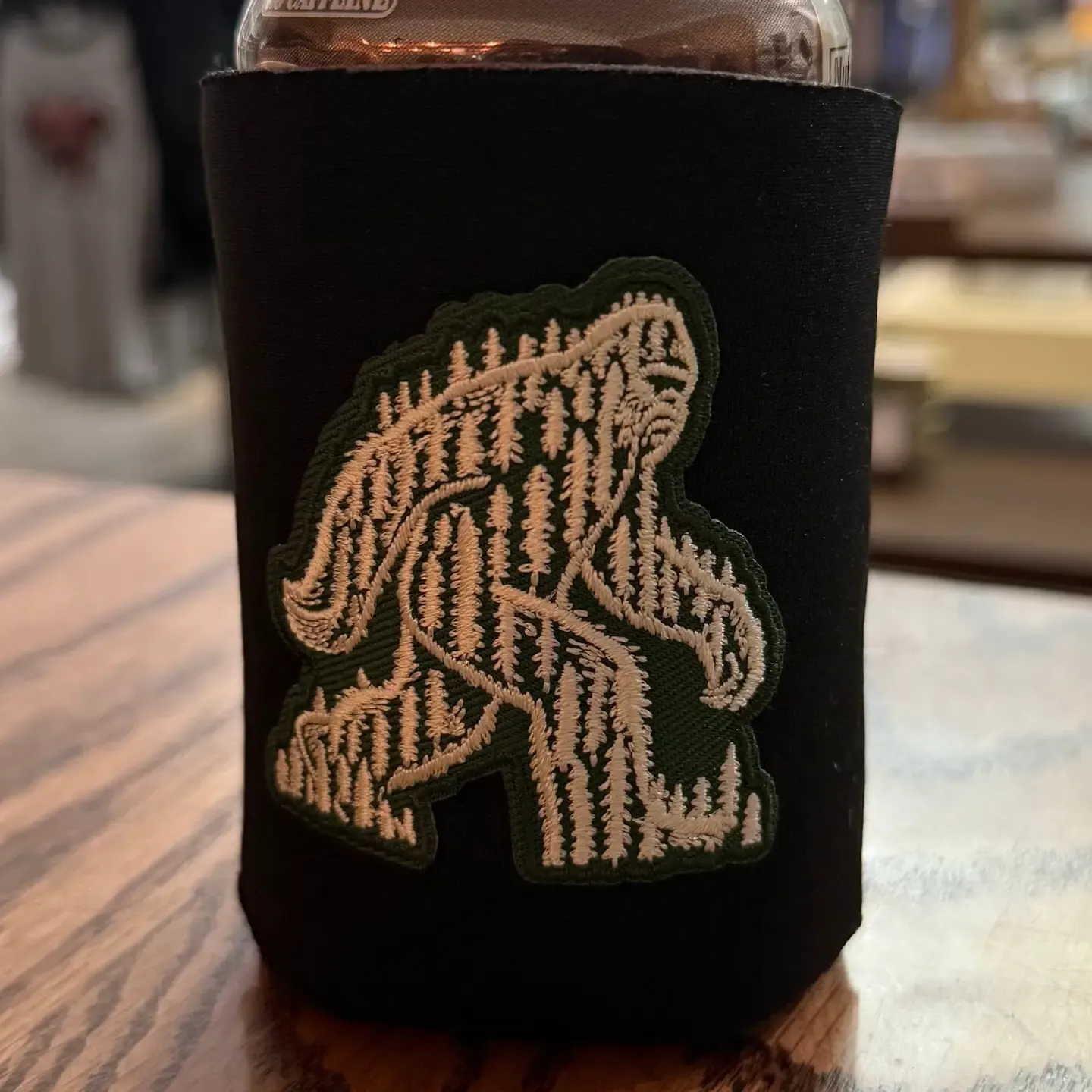 Bigfoot Trees Koozie Bigfoot Trees Koozie