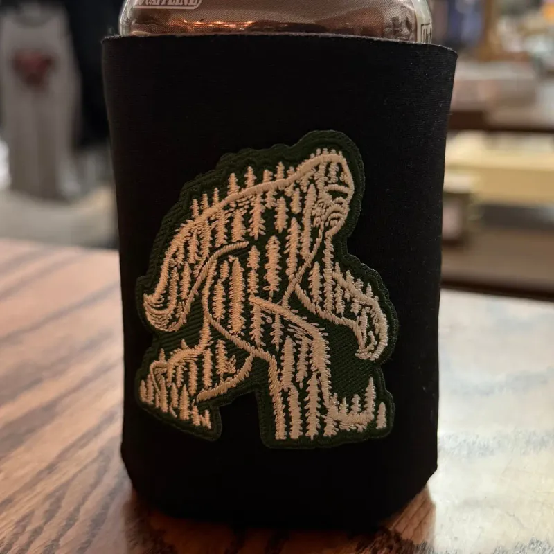Bigfoot Trees Koozie
