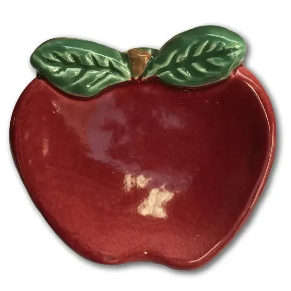 Ceramic Apple Dish Ceramic Apple Dish