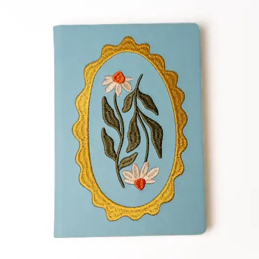 Embroider Daisy Frame Journal Embroider Daisy Frame Journal
