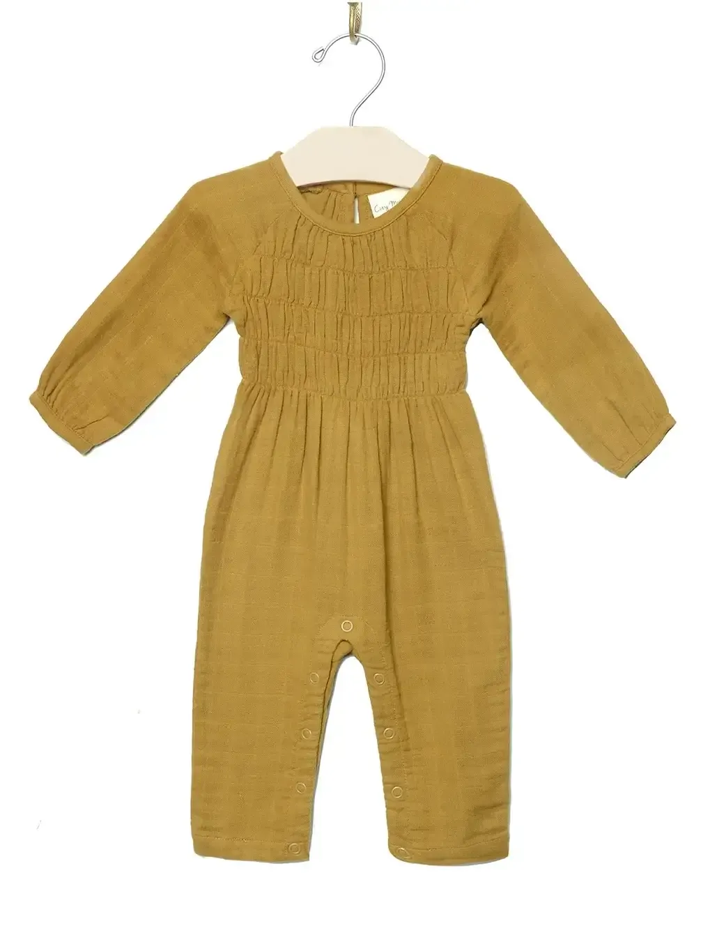 Bronze Smocked Romper