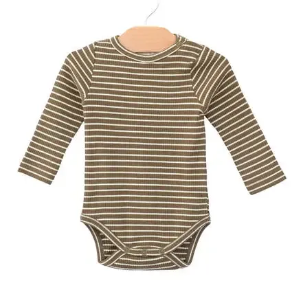 Olive Stripe Bodysuit Olive Stripe Bodysuit