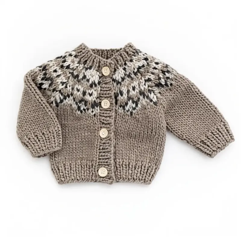 Fairisle Cardigan for Toddlers Fairisle Cardigan for Toddlers