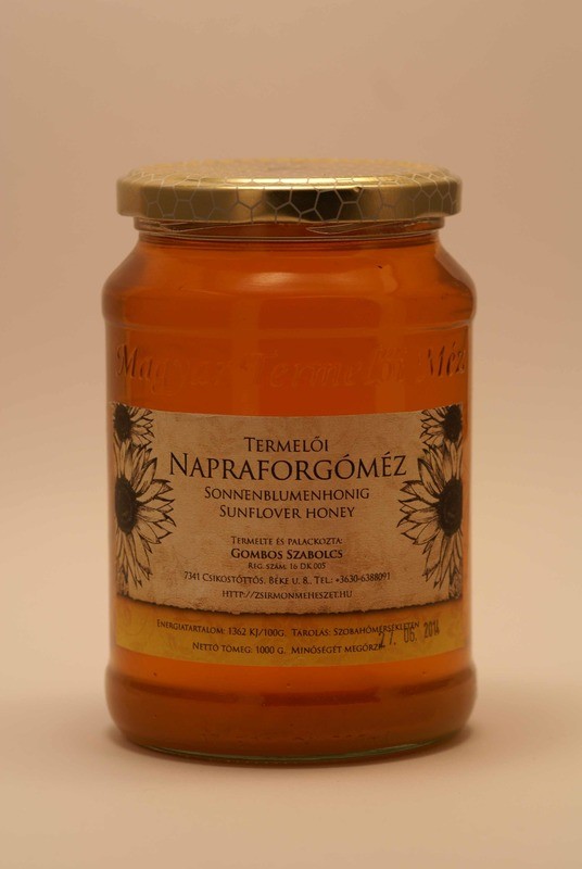Napraforgó méz 1 kg
