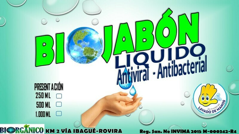 BIO- JABÓN ANTIVIRAL Y ANTIBACTERIAL X 1000ML