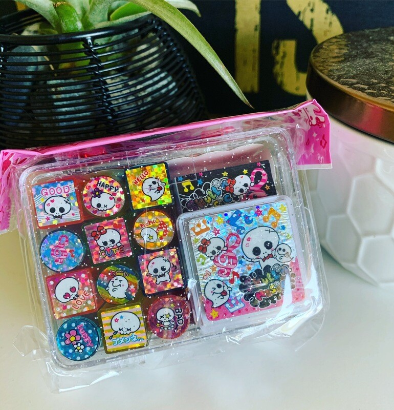 Japan Pool Cool Rubber Stamp Set