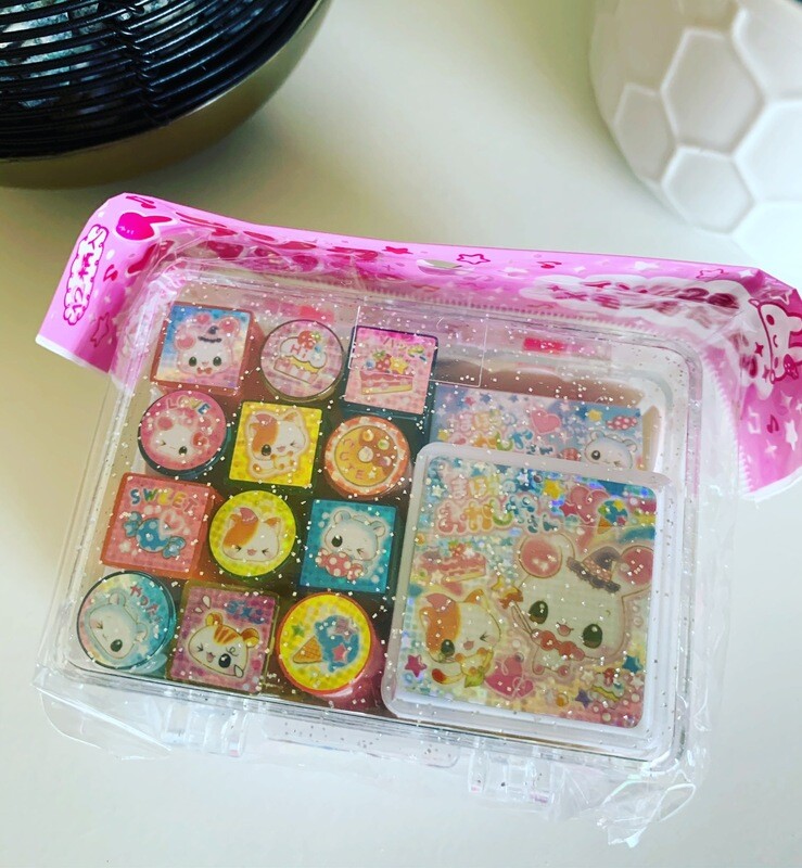 Japan Pool Cool Rubber Stamp Set