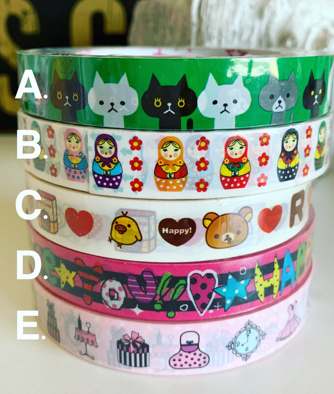 Japan Kawaii Deco Tape