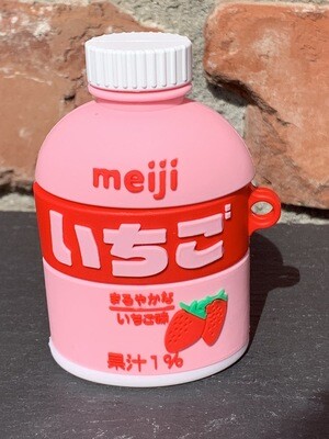 Meiji Strawberry Milk Airpod Case