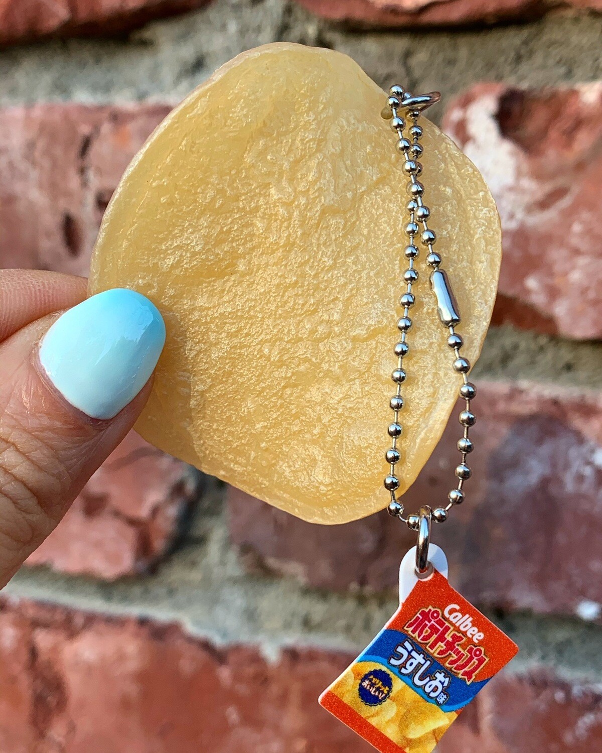 Calbee Potato Chips Keychain