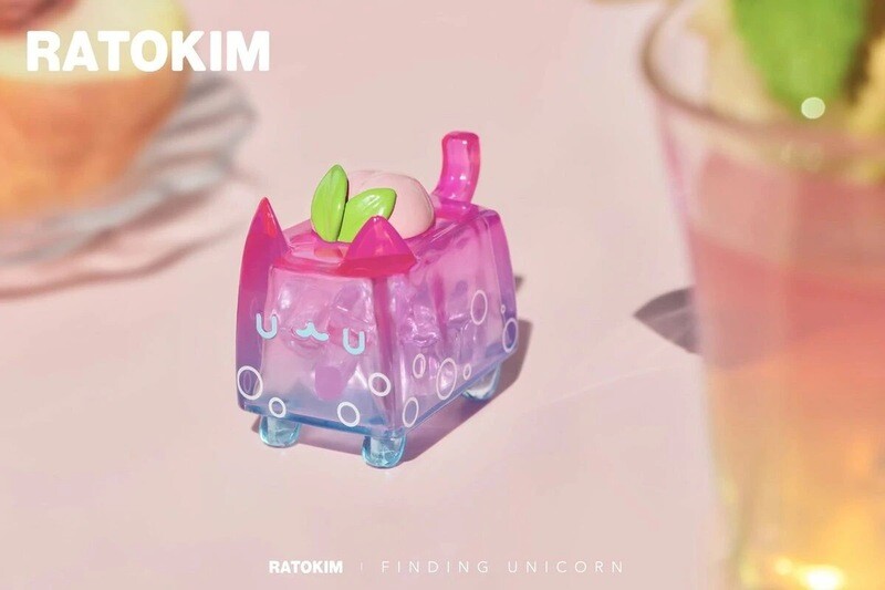 RATOKIM Drinking Box Cat - Peach Soda 