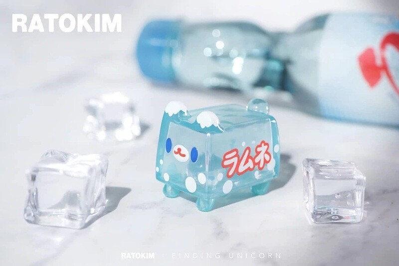 RATOKIM Drinking Box Cat - Ramune 