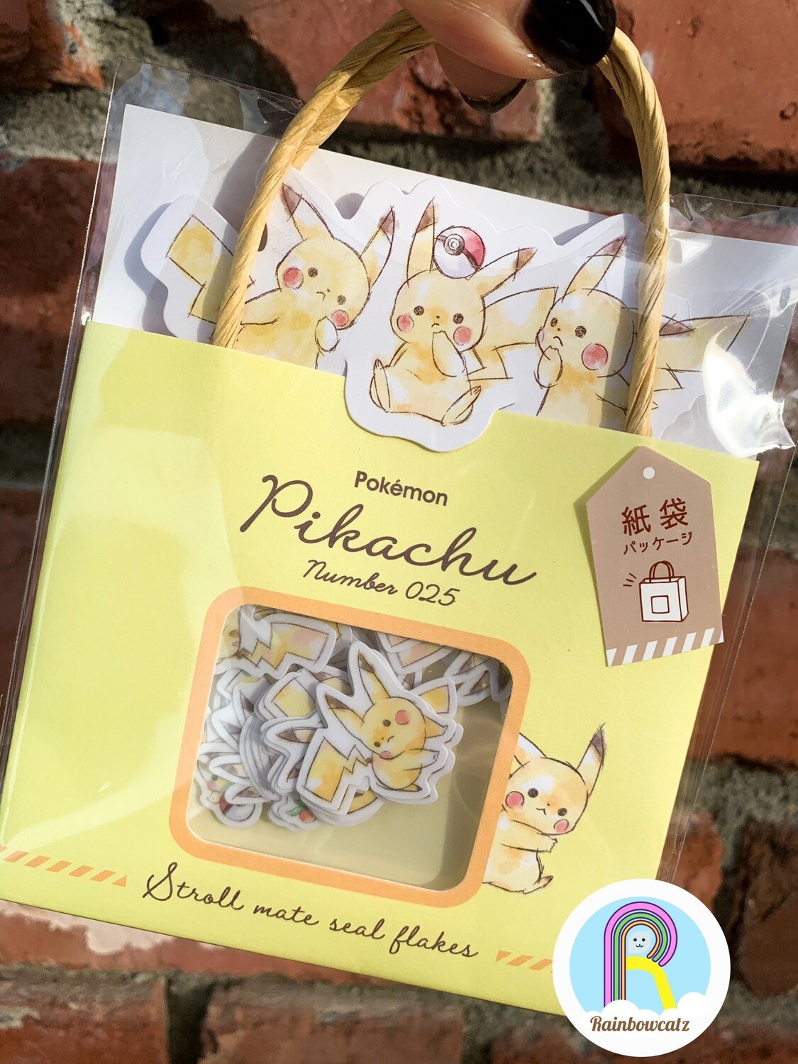Kamio Pikachu Sticker Sack