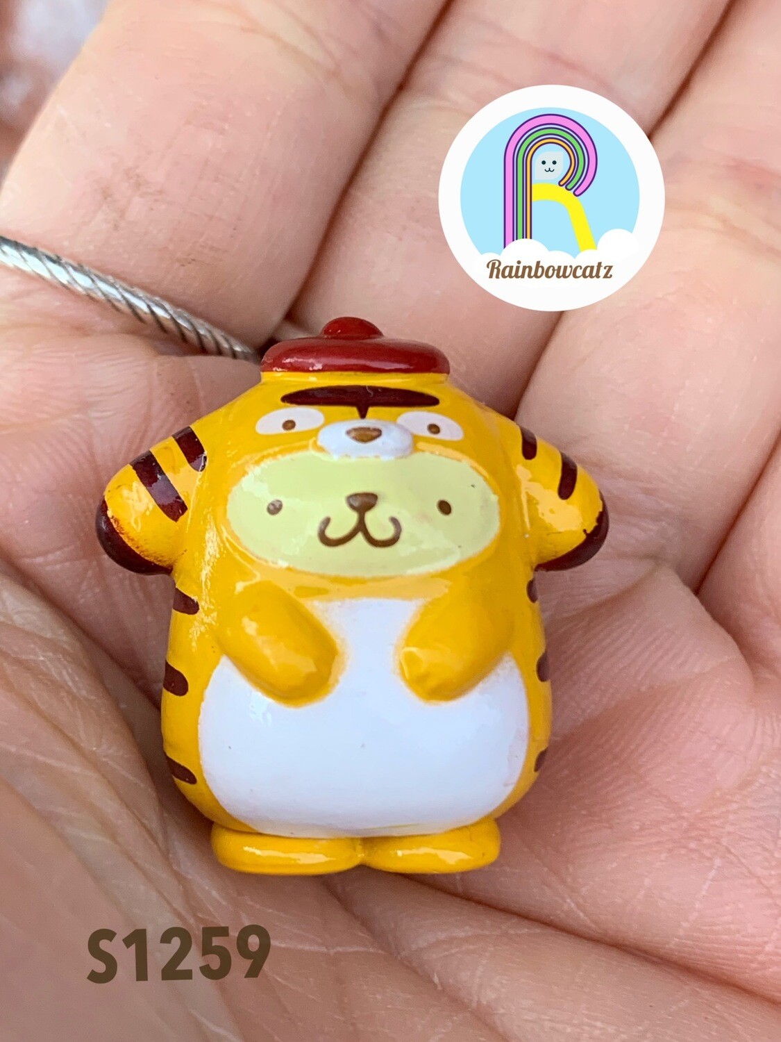 Sanrio Pom Pom Purin Tiger Costume Miniature Figure