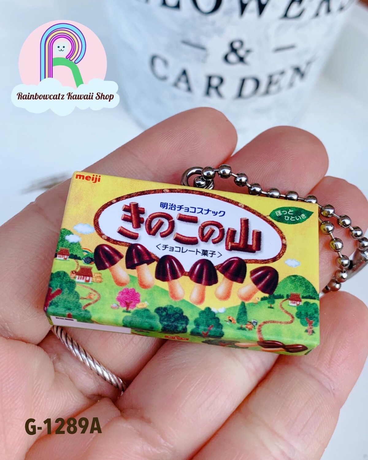 Bandai Meiji Chocolate Shaka Charm Mascot Gashapon