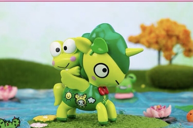 Tokidoki Unicorno X Hellow Kitty &amp; Friends Figure (Keroppi)